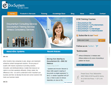 Tablet Screenshot of edoc-systems.com