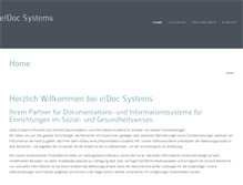 Tablet Screenshot of edoc-systems.de